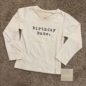 Tenth & Pine ‘Birthday Babe’ Long Sleeve Tee